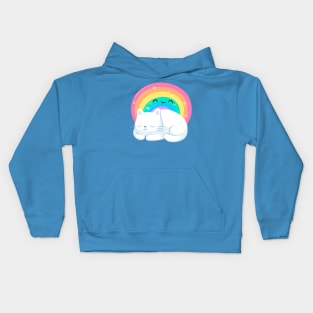 Rainbow Cat Kids Hoodie